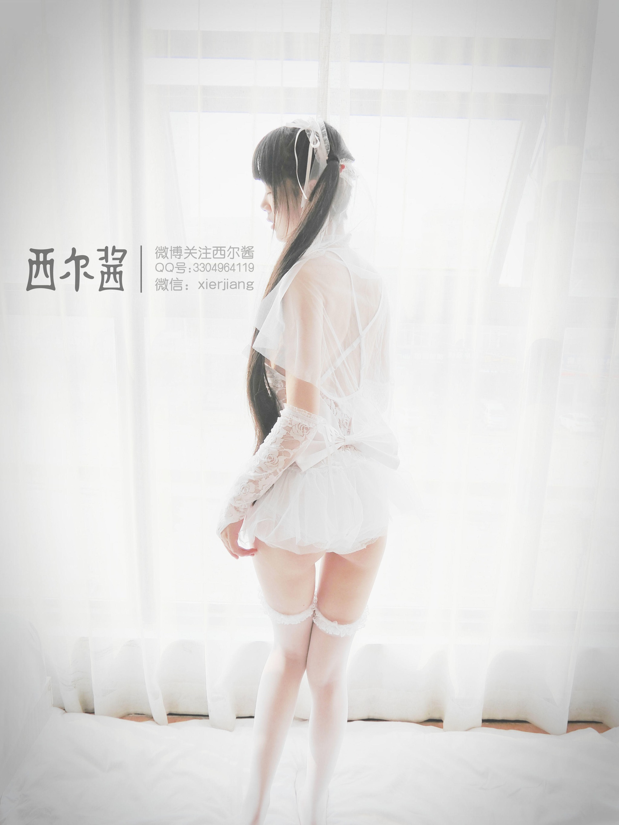 西尔酱_NO.005 纯白花嫁 [96P]-XikXak
